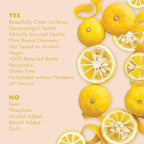 Love Home and Planet Multipurpose Cleaner Spray, Citrus Yuzu & Vanilla, 23 oz