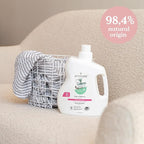 ATTITUDE Baby Fabric Softener, Plant and Mineral-Based Ingredients, HE Compatible, Vegan and Cruelty-free Laundry and Household Products, Unscented, 80 Loads, 67.6 Fl Oz