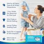 Terra Breeze Laundry Detergent Powder - 1.5 oz Individually Wrapped Packet (Case of 50)