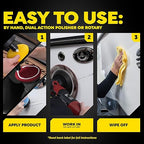 Meguiar's M6732 Marine/RV One Step Compound, Remove Oxidation, Stains, Scratches, and Water Spots, Restore The Color and Shine of Fiberglass Gel Coat Finishes, 32 Oz Bottle