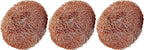 Scotch-Brite Copper Coated Scrubbing Scour Pads, 3 Scouring Scrubber Pads (Pack of 2)