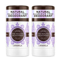 Lavanila Vanilla Lavender Deodorant for Women 2-Pack (2 Oz Each) - Natural Aluminum Free Solid Stick Deodorant, Made In USA, Vegan