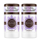 Lavanila Vanilla Lavender Deodorant for Women 2-Pack (2 Oz Each) - Natural Aluminum Free Solid Stick Deodorant, Made In USA, Vegan