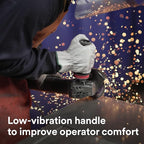 3M Electric Angle Grinder, 11130, VS, 4.5-5 in Slide Switch, 13-Amp, 120V, for Cutting, Grinding, Polishing and Rust Removal,1 EA