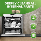 Dishwasher Cleaner + Washing Machine Cleaner Bundle - Heavy Duty Appliance Deep Cleaning, Descaling and Deodorizing.