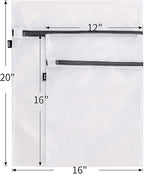 BAGAIL Laundry Bags Mesh Wash Bag for Intimates Lingerie and Delicates,6Pcs(3L,3M)