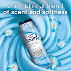 Downy Blends In-Wash Laundry Scent Booster Beads, Meadow Rain Scent, 13 OZ, Fabric Sottener Beads and Freshness