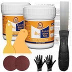 Drywall Repair Kit,19.74OZ,2 Pack Wall Mending Agent,Wall Spackle with Scraper,Wall Surface Hole Fill Quick and Easy Solution,Easy to Fill Holes in Home Wall and Quick Repair Crack,Plaster Wall Repair