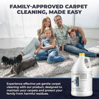 CarpetGeneral- Carpet Fiber Rinse & Odor Neutralizer Solution 53105|Prevent Browning, Bleeding & Odors with Top Carpet Cleaner Liquid|Carpet Fiber Rinse Professional Residue Attracting Agent - Case