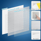 8 Pack 6 * 6 Inch Drywall Repair Patch, Drywall Repair Kit with Extended Self-Adhesive Mesh, Large Hole Patch Repair for Drywall, Heavy Duty Dry Wall Hole Repair Patch