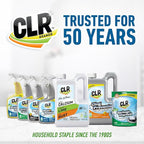 CLR Free & Clear, No Dyes or Fragrances, Gentle Lime and Bathroom Descaler, Removes Hard Water Stains and Rust Deposits - Amazon Exclusive