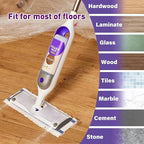 Funtin Power Mop Pads for Swiffer PowerMop, Unscented Disposable Mop Refills, Thickened Multi-Surface Replacement Mopping Pad, Dry & Wet Use for Floor Cleaning (40 Packs)