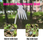 Hand Weed Puller Dual-Action 4-Claw Weeder with Ergonomic Grip Garden Tool for Efficient Root Removal Precision Weed Extraction Ideal for Garden Enthusiasts