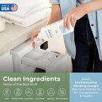 Heritage Park Luxury Laundry Detergent | Dermatologist Tested Plant based Natural & Enzyme Laundry Detergent | Sensitive Skin Friendly - Shore Breeze (32 fl oz)