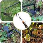 Weeding Tools 3 pcs,Portable Garden Weeder Tool,2025 New Weed Puller Tool,for Hand Weeder Puller for Vegetable Gardening Backyard Farm Planting & Uprooting Weeding Tool