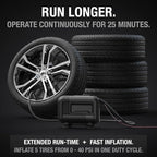 NOCO AIR10: UltraFast 10A Tire Inflator - 12V Portable Air Compressor Pump – 36 SLPM Airflow Inflates 0–40 PSI in 3.8 Minutes – Digital Gauge + Auto-Shutoff