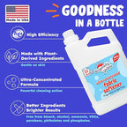 Originally Yellow Plant Based Fabric Softener | Fragrance & Dye-Free Laundry Softener Helps Remove Static & Wrinkles | High-Efficiency, Ultra-Concentrated Liquid Fabric Softener | 32 Oz