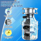 Garbage Disposal Cleaner and Deodorizer 50 Packs, Powerful Garbage Disposal Cleaner Tablets, 1 Year Supply For Kitchen Sink, Drain Clean, Home Cleaning Essentials (50packs)