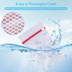 2nd Gen Honeycomb Mesh Laundry Bags for Delicates, Lingerie Bags for Washing Delicates, Travel Storage Organize Bag, Clothing Washing Bags for Blouse, Bra, Hosiery, Underwear and More(3 Pcs, 1L,1M,1S)