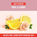 Rebel Green Super Deluxe Dish Soap - Natural Dishwashing Soap - Liquid Dish Detergent - Sustainable Dish Liquid Scented with Rose & Lemon - (16 oz Bottles, 2 Pack)