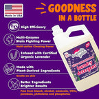 Originally Yellow Plant Based Laundry Detergent | Ultra-Concentrated Natural Laundry Detergent with Organic Lavender | High-Efficiency Clean, Tough on Stains, Gentle on Fabric | 64Oz