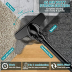 Cordless Vacuum for Makita Battery, 5 in 1 Handheld Electric Vacuum Cleaner with 500W Powerful Motor, 46 CFM Portable Hand Vacuum with Filtration HEPA for Floor, Carpet, Car (Battery Not Included)