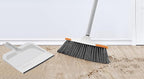 Superio Lightweight Essential Household Broom with Metal 3-Part Handle Indoor and Outdoor Use