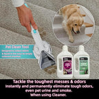1L Stain & Odor Remover, Carpet Cleaner. Compatible With Shark All Upright And Compact Deep Carpet Cleaners(2 PCS)