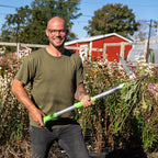 Grootpow WP5 Heavy Duty Weed Puller Tool, Stand Up Dandelion Weeder with 40" Handle, 3 Claws & Fiberglass Foot Pedal, Weeding Tool Made with Cast-Iron, Easily Remove Weeds Without Bending or Kneeling