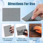15-Pack 5.5 x 4 Flexible Scrubbing Screen for Household Cleaning, Flexible Scouring Pad, Pre-treated Abrasive Mesh Pads for Bowls Griddle Household Stain Calcium Deposits Carbon Rust Scrubber