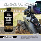 Flitz Tumbler Media Additive - 7.6oz Bottle of USA-Made Brass Cleaner Reloading Liquid for Ammo, Copper, & All Metals - Ammonia-Free Tumbling Polish to Remove Oxidation, Powder Residue (6 Pack)