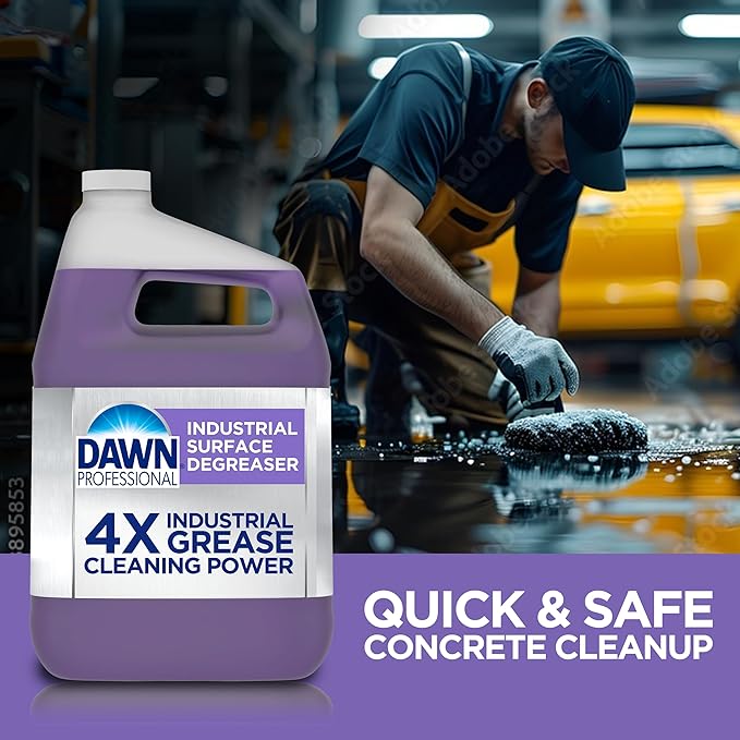 Dawn Professional Heavy Duty Liquid Degreaser, Pine Scent, 1 gal., 3/Carton (04852)