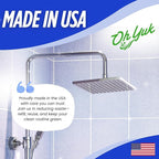 Oh Yuk Deep Shower Cleaner Combo Pack – Includes 1 Spray + 1 Refill (Makes 4 More Bottles) | Targets Soap Scum, Grime & Scale | Shower Wall, Tile & Glass Cleaner | Biodegradable, Vegan, Made in USA