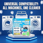 EEMANI Washing Machine Cleaner Tablets 24 Pack – Deep Cleaning for HE Front & Top Load Washer, 20g Tablets, Freshener for Drum & Tub – 1 Year Supply