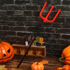 Toyvian Novelties Pitchfork Pitch Fork Halloween Costumes Trident Costumes Fancy Dress Accessory Red Pitchfork Halloween Decoration Costumes Pitchfork Costume Devil Child Makeup
