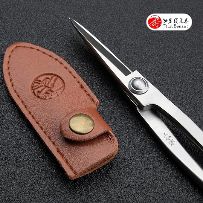 Bonsai Scissors Professional Grade Bonsai Shears Alloy Steel Bonsai Tools Equip With Tool Bag (MT-LBS-210)