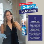 Clean-X REPEL Glass & Surface Cleaner 32 fl. oz. - Cleans & Repels water spots and dirt on glass, mirror, tile and multi surface by UNELKO (3)
