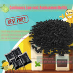 4 Pack Odor Absorbing Filter Refills for Vitamix FC-50-SP Foodcycler Smart Waste Composter, Replacement Activated Charcoal Filters Compatible with Vitamix Electric Compost Bin
