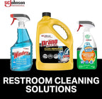 Drano 696642 Max Gel Clog Remover, Bleach Scent, 128 oz Bottle, 4/Carton