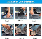 for Bissell CrossWave Vacuum Cleaner Replacement Parts 4 Pack 1868 Bissell CrossWave Multi-Surface Brush Rolls Tangle-Free+ 4 Pack 1866 Replacement Vacuum Filters Compare Part 1608683 1608684