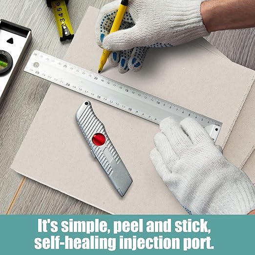 Amylove Drywall Repair Panel Drywall Patch Panel for Wall Repair(4 Pieces,6" x 6" x 1/2")