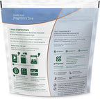 Grab Green Washing Machine Cleaner, 2 Count, Fragrance Free, Mineral Based Removes Deposits and Odors, Naturally Cleans