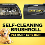 Shark ZU102 Rotator Pet Upright Vacuum with PowerFins HairPro & Odor Neutralizer Technology, Charcoal, 2.9 L Dust Cup