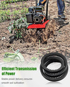 20343 Drive Belt Fit for Earthquake 20015 25780 35310 24734 22662 35053 Rear Tine Tiller Cultivator, Tiller Belt 12" x 728" Type 4L Tooth