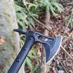 Doom Blade Camping Axe, Survival Throwing Hatchet with Sheath,Tactical Tomahawk Camping Cutting Wood Axe