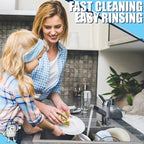 SPONGENATOR Kitchen Scrubbing Sponges - Heavy Duty Non-Scratch Scrubbing Cleaner Sponges in 2 Colors - Multi-Surface Non-Metal Dish Scouring Scrubbers for Fast Cleaning (Gold & Silver, 12)