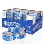 Blue Painters Tape 1.5 Inch Wide, 30 Rolls Masking Tape - Perfect for Precise Lines on Walls & Trim, Multi-Surface, Residue-Free, Easy Removal - Ideal for Indoor & Outdoor Use, 1.41in x 60yds