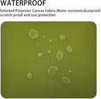 Canvas Repair Patch 9×11 Inch 3Pcs Waterproof Self-Adhesive Fabric Repair Patch for Tents,Boat Cover,Pop Up Canopy,Patio,Bags,Car Seats,Sofas,Furniture Cover(Green)