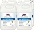 Clorox Healthcare Bleach Germicidal Cleaner Refill, 128 Fluid Ounces, Pack of 4 (Package May Vary)