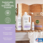 Heritage Park Silk & Wool All-Natural Lavender Mist Scent, pH-Neutral Laundry Detergent - Enzyme-Free, Concentrated Up to 128 loads (64 fl oz)